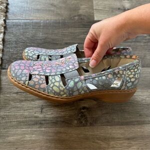 Rieker Multicolor Patterned Women's Shoes